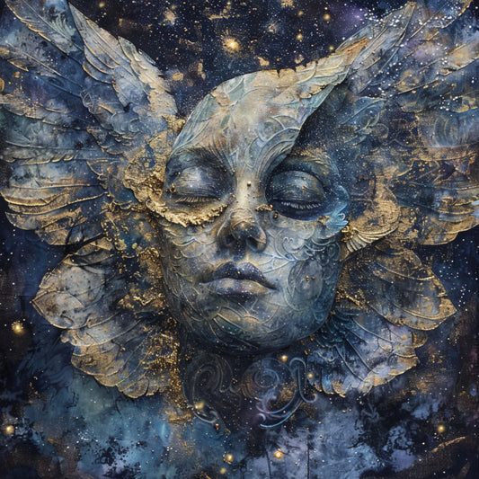 Ethereal Artistic Composition AI MidJourney Image Prompt, 8179abstract, artistic ethereal nature fantasy, celestial, colorful, cosmic, detailed, dreamlike, fantasy art, imaginative, mystical, mythical, nature art, ornatemidjourney, surreal, textures, vibrant, whimsical