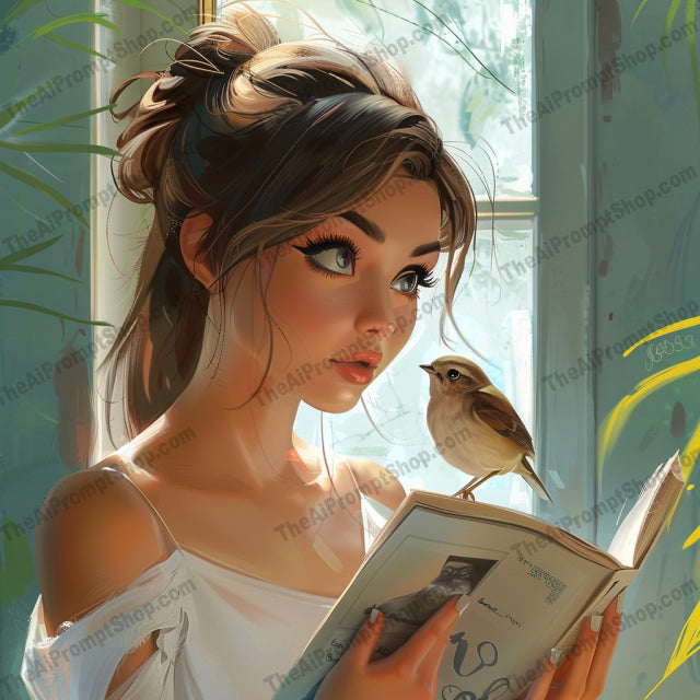 AI MidJourney Image Prompt, Cozy Reading Companions, 4954Animal friends, chat gpt, chat gpt prompts, chatgpt, chatgpt prompts, Gentle character studies, Homey atmosphere, Intimate bookish scenes, Leisurely afternoons, Literary companionship, Lively domestic settings, midjourney, Peaceful reading moments, Quiet contemplation, Storybook Illustrations, Warm indoor lighting