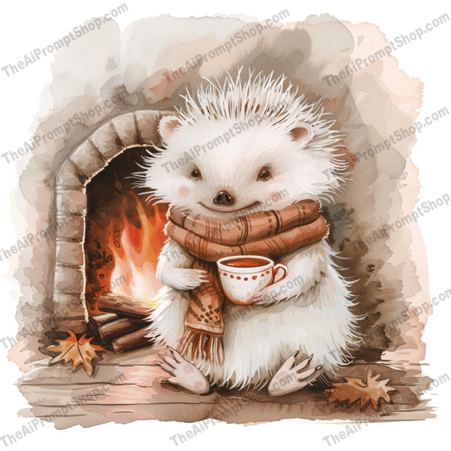 Cute Woodland Animals AI MidJourney Image Prompt, 9057 Animals, midjourney, woodland, animals, illustration, cute, adorable, cozy, whimsical, fox, hedgehog, rabbit, owl, autumn, nature, forest, storybook, art, cute animals, woodland creatures, soft colors, warm atmosphere, Midjourney, Ai, Ai Image Prompt, Image Prompt, Prompt