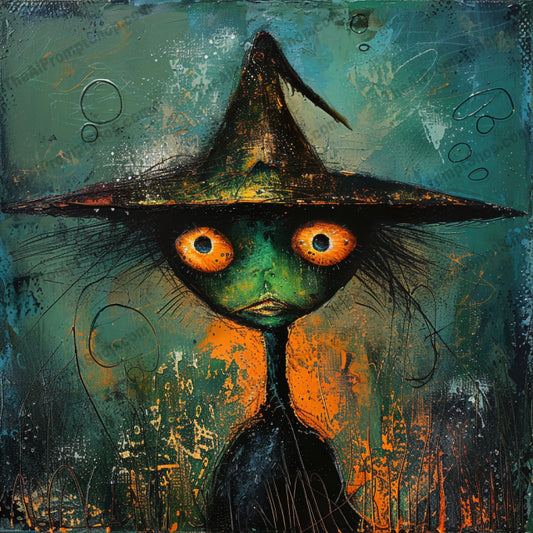 AI MidJourney Image Prompt, Abstract Specter Paintings, 4837Abstract creatures, Bold palette, chat gpt, chat gpt prompts, chatgpt, chatgpt prompts, Dark fantasy art, Intense gaze, midjourney, Nightmarish whimsy, Ominous characters, Scary, Surreal art