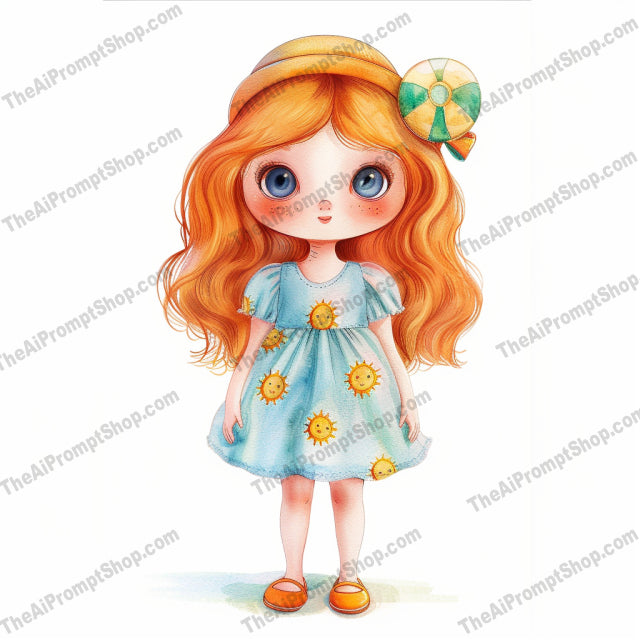 Whimsical Girls in Various Costumes AI MidJourney Image Prompt, 9652 Storybook Illustrations, midjourney, whimsical, costumes, party dress, witch costume, spring dress, cute dress, girls, fashion, characters, colorful outfits, festive, floral, magical, enchanting, detailed, vibrant colors, young girl, outfits, youth fashion, adorable, Midjourney, Ai, Ai Image Prompt, Image Prompt, Prompt