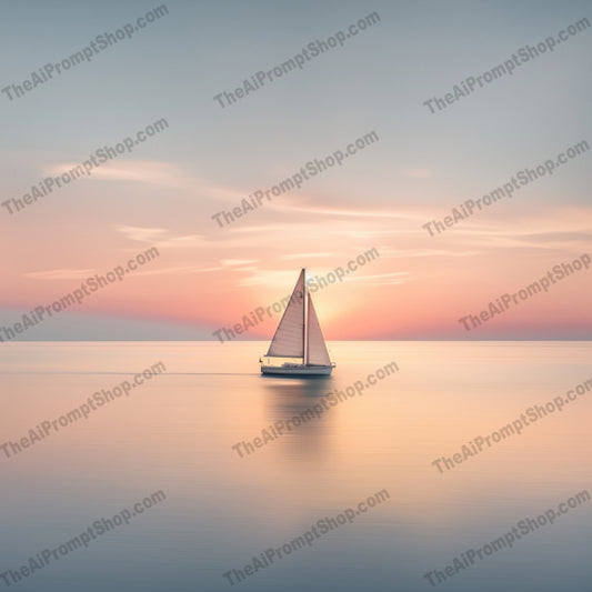 Serene Moments AI MidJourney Image Prompt, 8003autumn, calm, dreamy, evening, landscape, midjourney, minimalism, moonlight, nature, night, peaceful, quiet beauty, reflective, simplicity, soft colors, solitude, stillness, sunset, tranquility