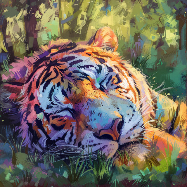 Vibrant Nature Scenes AI MidJourney Image Prompt, 8684 Landscapes & Paintings, midjourney, nature, colorful, painting, serene, forest, tiger, cute creature, impressionistic, flowers, bouquet, landscape, dreamy, vivid, wildlife, art, scenic, beautiful, vibrant, resting, animals, Midjourney, Ai, Ai Image Prompt, Image Prompt, Prompt
