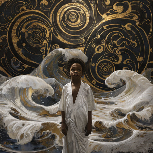 Majestic Swirls and Figures AI MidJourney Image Prompt, 8927 Animation & Cartoons, midjourney, majestic, swirls, gold, attire, fantasy, elegant, pattern, grand, figures, artistic, ornate, flowing, detailed, abstract, luxurious, mythical, stylized, intricate, opulent, sophisticated, Midjourney, Ai, Ai Image Prompt, Image Prompt, Prompt