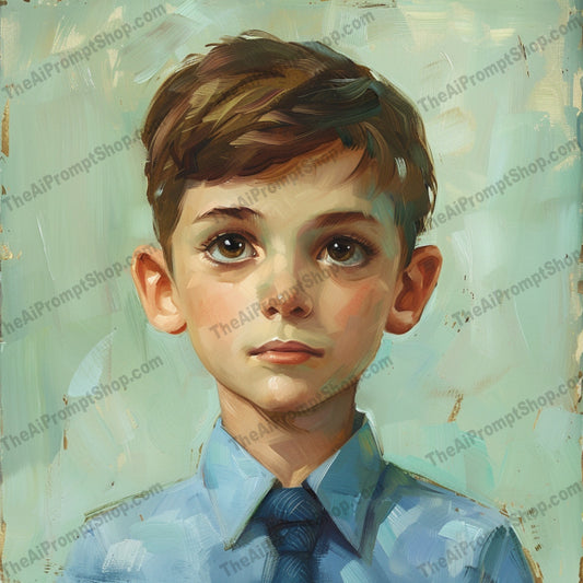 Portrait Style Collage AI MidJourney Image Prompt, 8365aesthetic, Ai, Ai Image Prompt, Animation & Cartoons, art, brushstrokes, captivating, classical, decor, decorative, detailed, elegant, formal attire, Image Prompt, midjourney, painting, portrait, Prompt, realistic, sophisticated, timeless, traditional, unique, vintage, vivid colors, wall art