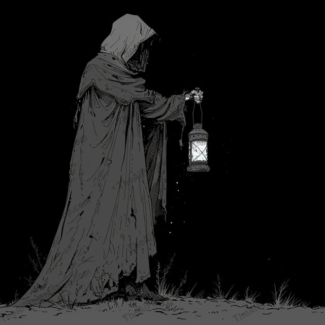 Gothic Noir Illustrations AI MidJourney Image Prompt, 8213atmospheric, dark, eerie, elegance, enigmatic, flowers, girl, gothic noir, haunting, illustration art, intriguemidjourney, mystery, night lantern, suspense, teddy bear, umbrella, vintage