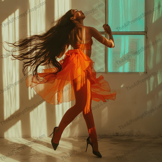 Elegant Ballet Dancer AI MidJourney Image Prompt, 9338 Portraits & People, midjourney, ballet, dancer, elegant, graceful, ballet pose, stage, light, shadow, dance, movement, performance, artistic, creative, theater, art, costume, fashion, tutu, pointed toes, ballet shoes, Midjourney, Ai, Ai Image Prompt, Image Prompt, Prompt