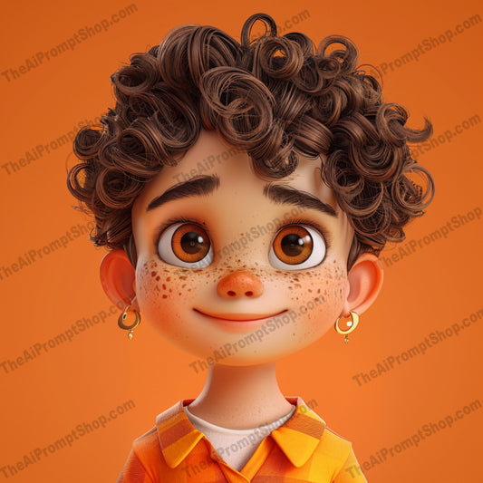 Stylish Character Portraits AI MidJourney Image Prompt, 8934 Character Art, midjourney, 3D character, portrait, trendy, modern, stylish, hairstyles, fashionable, artistic, detailed, avatar, animation, character design, digital art, 3D art, modern look, fashion, unique, vibrant, colorful, youthful, Midjourney, Ai, Ai Image Prompt, Image Prompt, Prompt