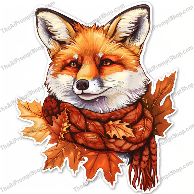 Adorable Animal Stickers AI MidJourney Image Prompt, 9572 Stickers, midjourney, adorable, animal, animal stickers, cute, whimsical, sticker design, penguin, panda, fox, fall leaves, scarf, playful, vibrant, illustration, art, decor, cartoon, design, fun, collectible, Midjourney, Ai, Ai Image Prompt, Image Prompt, Prompt
