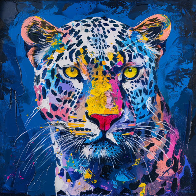 Colorful Big Cat Portraits AI MidJourney Image Prompt, 8790 Animals, midjourney, big cat, colorful, portrait, vibrant, expressive, stylized, bold brush strokes, bright hues, cheetah, leopard, lion, wildlife, animal art, modern art, contemporary, artistic, wild cat, abstract, color, creative, Midjourney, Ai, Ai Image Prompt, Image Prompt, Prompt