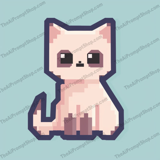 Retro Pixel Art Sticker AI MidJourney Image Prompt, 9518 Stickers, midjourney, retro, pixel art, sticker, nostalgic, video game, pixelated, cute, colorful, vintage, 2D, digital art, graphic design, iconic, fun, collectible, character, decorative, retro game, gaming, old school, Midjourney, Ai, Ai Image Prompt, Image Prompt, Prompt