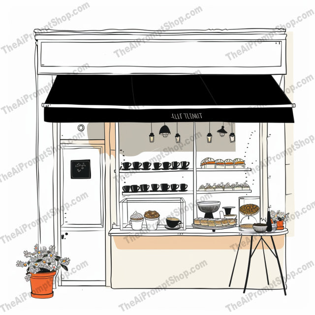 Charming Storefront Illustrations AI MidJourney Image Prompt, 9586 Storybook Illustrations, midjourney, storefront, illustration, charming, quaint, cozy, small shop, facade, artistic, rustic, detailed, shop, store, inviting, beautiful, character, artwork, design, unique, picturesque, vintage, Midjourney, Ai, Ai Image Prompt, Image Prompt, Prompt