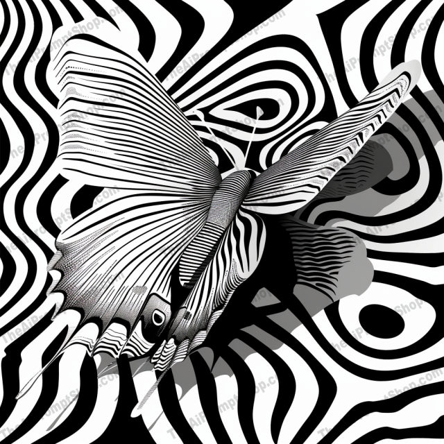 Hypnotic AI MidJourney Image Prompt, 8005abstract, black and white, chameleon, detailed illustration, dynamic, frog, graphic design, hypnotic, intricate, line art, lizards, midjourney, optical illusion, patterns, psychedelic art, reptiles, snake, surreal, trippy, visual art