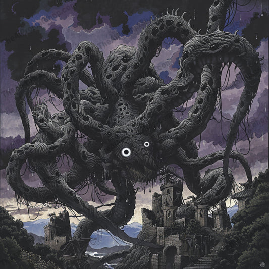 Dark Mythical Creatures AI MidJourney Image Prompt, 8829 Character Art, midjourney, dark, mythical, creatures, horror, atmospheric, eerie, dramatic, intricate, mystique, spine-chilling, intense, compelling, visual, creature design, fantasy, nightmarish, ghostly, haunting, frightening, monstrous, Midjourney, Ai, Ai Image Prompt, Image Prompt, Prompt