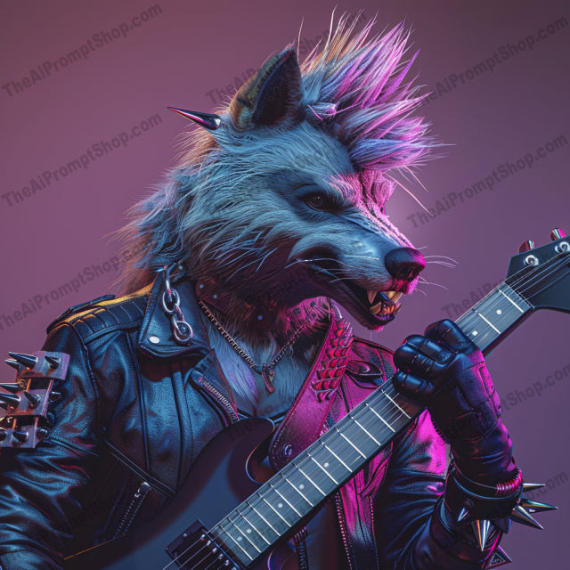 Funky Animal Characters in Urban Style AI MidJourney Image Prompt, 8428Ai, Ai Image Prompt, animal character, Animals, anthropomorphic, artistic depiction, colorful background, cool character, creative art, fantasy art, fantasy character, fashionable animal, funky animal, hip hop style, Image Prompt, midjourney, modern clothing, modern fantasy, Prompt, street fashion, stylized image, trendsetting, unique design, urban art, urban style, vibrant setting