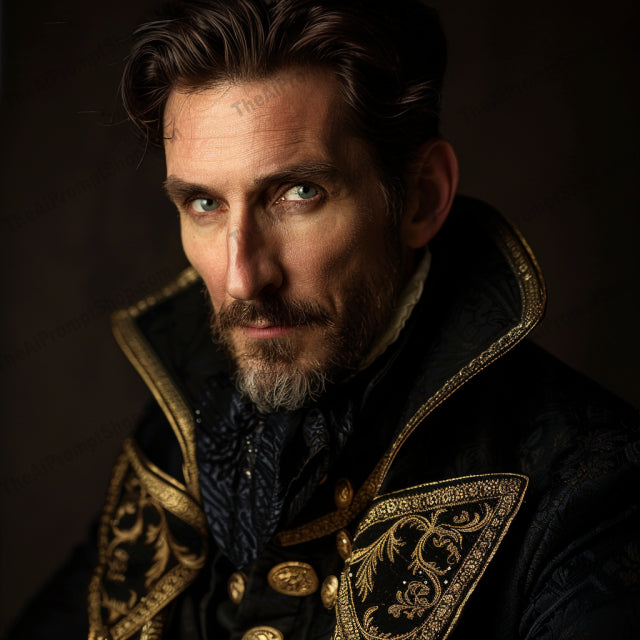 Vintage Portraits in Classical Costumes AI MidJourney Image Prompt, 8169antique look, artistic capture, classic elegance, classical costumes, detailed textiles, elegant design, era-specific clothing, fashion history, historic portraits, historical attire, historical fashion, luxurious fabric, midjourney, old world charm, opulent fashion, period clothing, regal costumes, renaissance attire, rich textures, timeless style, vintage portrait