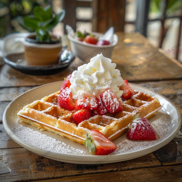 Rustic Breakfast Bliss AI MidJourney Image Prompt, 8376Ai, Ai Image Prompt, artistic, banana, berries, breakfast, butter, charming, cozy, croissants, delicious, detailed, exquisite, Food, food photography, Image Prompt, inviting, jam, midjourney, morning, oatmeal, Prompt, rustic, vibrant, vintage, waffles, warm