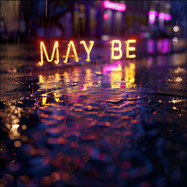 Neon Light Typography AI MidJourney Image Prompt, 9644 Futuristic, midjourney, neon, typography, neon lights, rainy night, cinematic, urban, reflective surface, words, glowing text, night scene, vibrant colors, modern art, street lights, aesthetic, cityscape, wet ground, reflection, artistic, visual art, creative, Midjourney, Ai, Ai Image Prompt, Image Prompt, Prompt