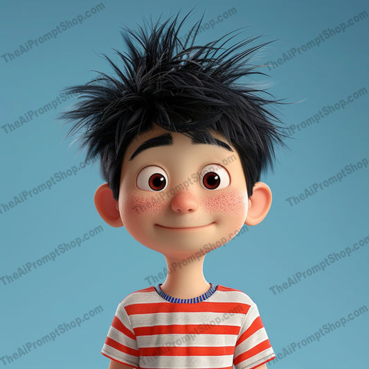 Stylized Character Portraits AI MidJourney Image Prompt, 8645Ai, Ai Image Prompt, animation style, artistic expression, cartoon characters, Character Art, character design, character illustration, concept art, creative illustration, curly hair, digital art, digital painting, floral top, green shirt, hoodie, Image Prompt, midjourney, modern art, Prompt, straight hair, striped shirt, stylized portraits, vibrant colors, young characters, youth fashion