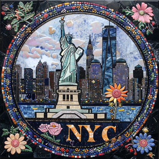 Cityscape Mosaic Art AI MidJourney Image Prompt, 8468Ai, Ai Image Prompt, art, Blooming, cityscape, colorful, decor, detailed, flowers, iconic, Image Prompt, intricate, Landscapes & Paintings, London, midjourney, modern, mosaic, NYC, Paris, Prompt, skyline, Tokyo, travel, urban, vibrant, wall art