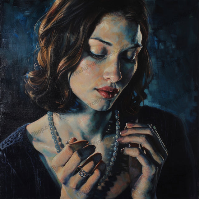 Classic Portrait AI MidJourney Image Prompt, 8988 Portraits & People, midjourney, classic, portrait, painting, elegant, timeless, detailed, beautiful, art, light, shadow, texture, traditional, fine art, oil painting, masterpiece, vintage, realistic, historical, delicate, charming, Midjourney, Ai, Ai Image Prompt, Image Prompt, Prompt