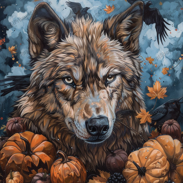 Whimsical Halloween Creatures AI MidJourney Image Prompt, 8093autumn decor, cute mummy, eerie creatures, eerie doll, fall art, festive art, ghostly owl, Halloween art, Halloween decor, Halloween illustrations, Halloween vibes, haunted wolf, midjourney, playful Halloween, quirky Halloween, spooky cute, spooky decor, spooky season, whimsical creatures