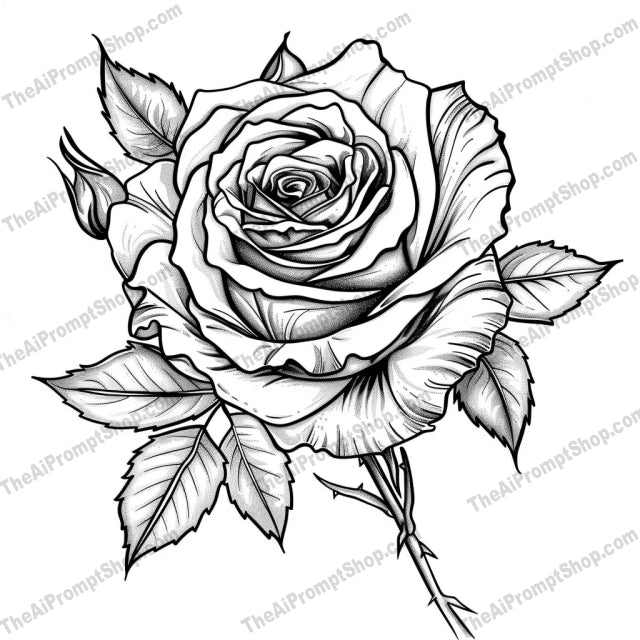 Intricate Floral Line Art AI MidJourney Image Prompt, 8183aesthetic, art, black and white, botanical, decorative, delicate, detailed, drawing, elegant, floral design, flower line art, illustration, inkmidjourney, minimalist, natural, outline, sketch, vintage
