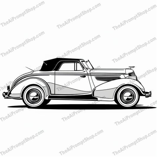 Vintage Cars Line Art AI MidJourney Image Prompt, 8960 Animation & Cartoons, midjourney, vintage, cars, line art, illustration, black and white, classic, automobiles, detailed, drawn, artwork, transportation, retro, vehicle, car enthusiasts, nostalgia, art, design, sketch, antique, 1970s, Midjourney, Ai, Ai Image Prompt, Image Prompt, Prompt
