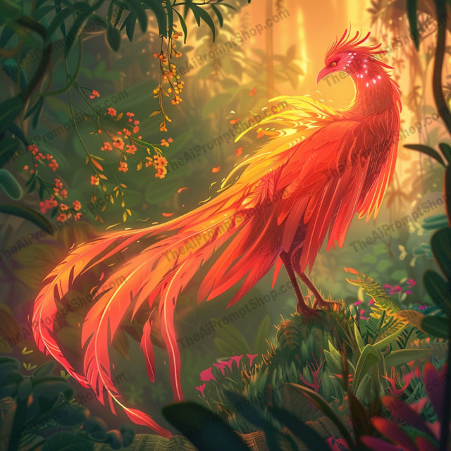 Mythical Creatures in Enchanted Forest AI MidJourney Image Prompt, 8940 Animation & Cartoons, midjourney, mythical, creatures, griffin, dragon, phoenix, unicorn, enchanted, forest, fantasy, legendary, mystical, majestic, art, illustration, lush, flora, verdant, wonder, detailed, beautiful, Midjourney, Ai, Ai Image Prompt, Image Prompt, Prompt