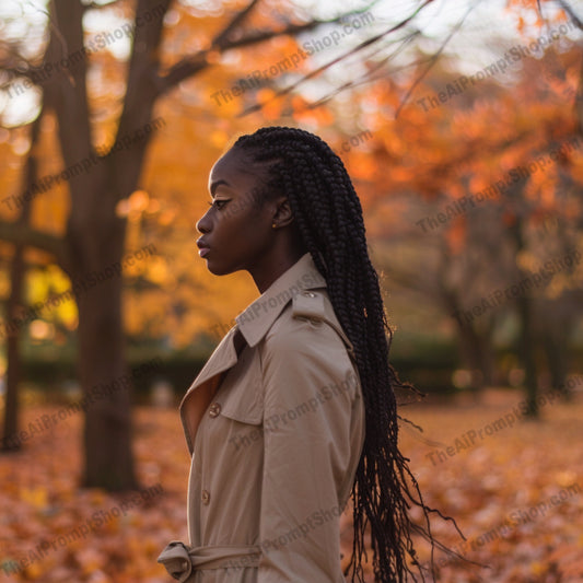 Seasonal Outdoor Portraits AI MidJourney Image Prompt, 8910 Portraits & People, midjourney, portrait, outdoor, autumn, fashion, style, natural light, scenic, diverse, individuality, warm tones, serene, inviting, golden hues, seasonal, beauty, natural beauty, tranquil, captivating, expression, vibes, Midjourney, Ai, Ai Image Prompt, Image Prompt, Prompt
