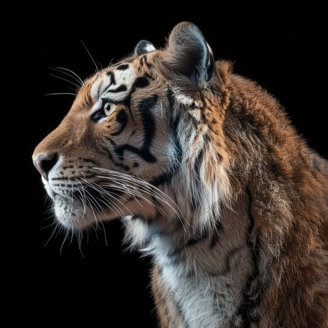 Majestic Animal Portraits AI MidJourney Image Prompt, 9078 Animals, midjourney, majestic, animal, portrait, black eagle, golden horse, tiger, grey wolf, wildlife, nature, regal, elegant, beauty, detailed, dark background, distinctive, natural grace, photography, exquisite, magnificent, noble, Midjourney, Ai, Ai Image Prompt, Image Prompt, Prompt