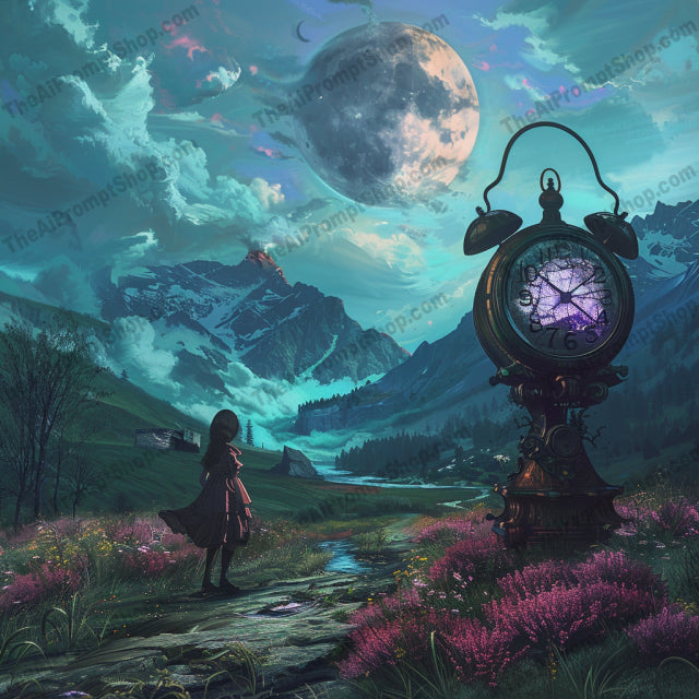 Surreal Exploration Art AI MidJourney Image Prompt, 9408 Fantasy, midjourney, surreal, exploration, dreamlike, fantastical, giant objects, whimsical, vibrant, landscapes, imaginative, adventure, art, digital, creative, imaginative, dreamy, beautiful, nature, fantasy, colorful, mystical, Midjourney, Ai, Ai Image Prompt, Image Prompt, Prompt