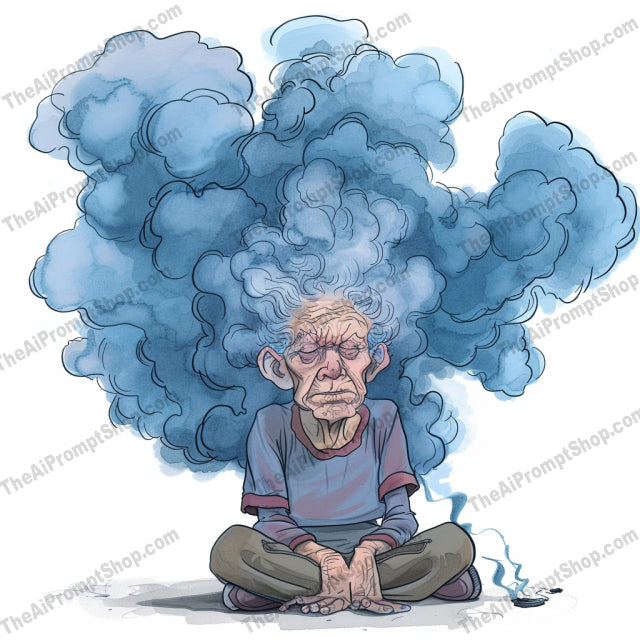 Colorful Smoke Meditation Art AI MidJourney Image Prompt, 9436 Animation & Cartoons, midjourney, meditation, colorful, smoke, art, imaginative, dreamy, vibrant, person, peaceful, abstract, creative, surreal, artistic, fantasy, mindfulness, spiritual, tranquil, relaxation, unique, captivating, Midjourney, Ai, Ai Image Prompt, Image Prompt, Prompt