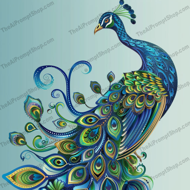 Geometric Bird Art AI MidJourney Image Prompt, 8205abstract, art collection, bird art, bird illustration, collectible, colorful, contemporary decor, decorative art, elegant, geometric art, home decor, intricate patterns, modern design, modern illustration, nature art, statement piecemidjourney, stylish, vibrant colors, visual art, whimsical