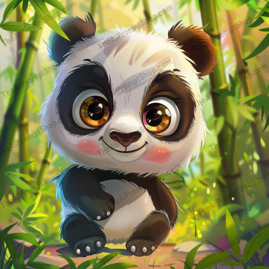 Cute Animals in Tropical Forest AI MidJourney Image Prompt, 9160 Animals, midjourney, cute animals, tropical forest, baby panda, colorful parrot, playful tiger, digital illustration, jungle animals, whimsical art, nature, kids illustration, jungle, adorable creatures, greenery, bright colors, happy animals, wildlife, forest, animated style, children's art, cartoon animals, Midjourney, Ai, Ai Image Prompt, Image Prompt, Prompt
