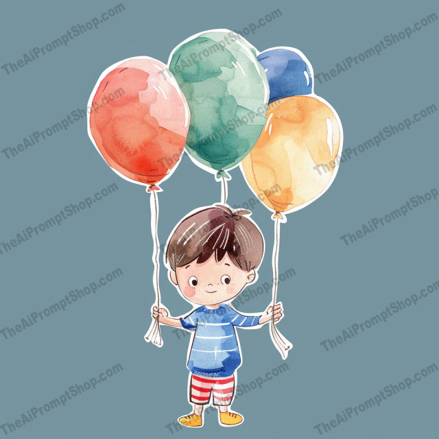 Watercolor Cute Illustrations AI MidJourney Image Prompt, 9320 Animals, midjourney, watercolor, cute, illustration, kitten, yarn, child, balloons, puppy, butterfly, bird, perched, branch, whimsical, playful, children, art, animal, colorful, happy, fun, Midjourney, Ai, Ai Image Prompt, Image Prompt, Prompt