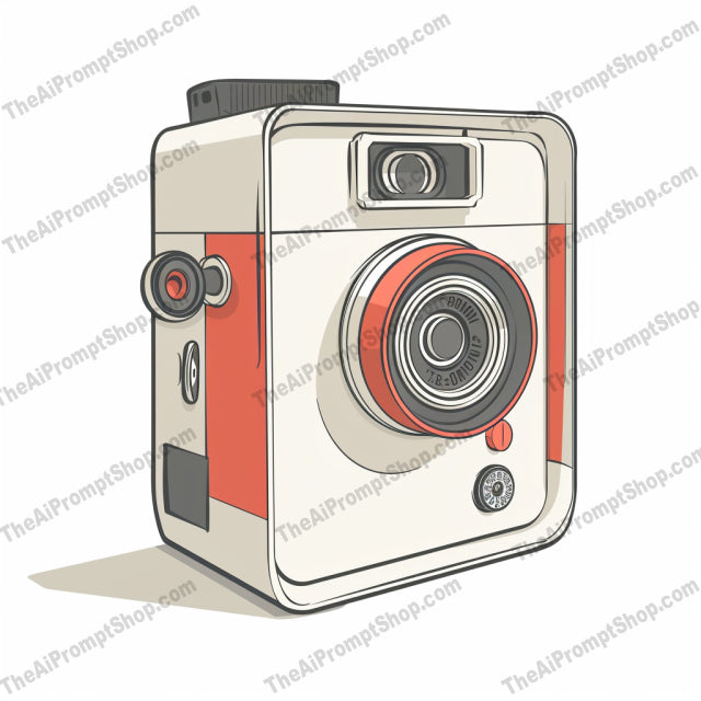 Retro Style Illustration of a Vintage Camera AI MidJourney Image Prompt, 9460 Animation & Cartoons, midjourney, retro, vintage, camera, illustration, classic, photography, nostalgic, line work, muted color palette, timeless, vintage lovers, photography enthusiasts, artwork, detailed, classic photography equipment, drawing, sketch, art, old-fashioned, antique, Midjourney, Ai, Ai Image Prompt, Image Prompt, Prompt