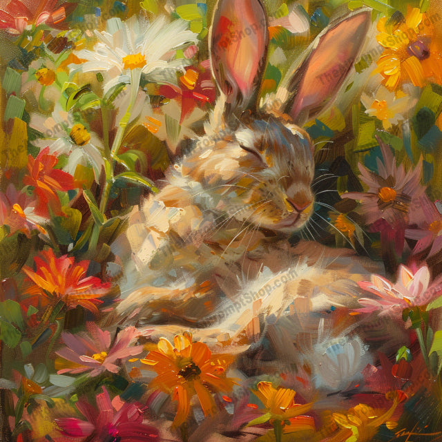Cozy Wilderness Friends AI MidJourney Image Prompt, 9607 — A charming and heartwarming illustration showcasing various animals in a serene, natural setting — product preview image 4