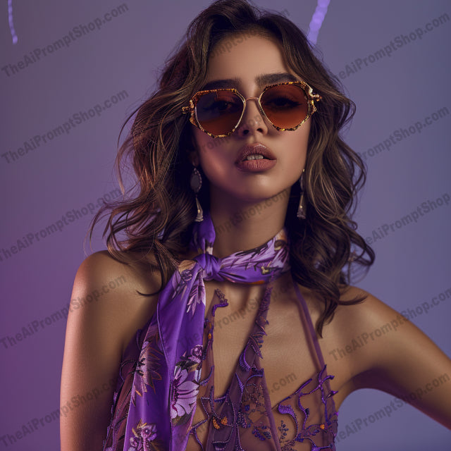 Stylish Scarf Fashion AI MidJourney Image Prompt, 9355 Fashion & Accessories, midjourney, fashion, scarf, style, elegance, sophistication, modern, timeless, accessory, trend, outfit, chic, classy, glamorous, vintage, bold colors, patterns, fashionista, wearable art, luxury, feminine, Midjourney, Ai, Ai Image Prompt, Image Prompt, Prompt