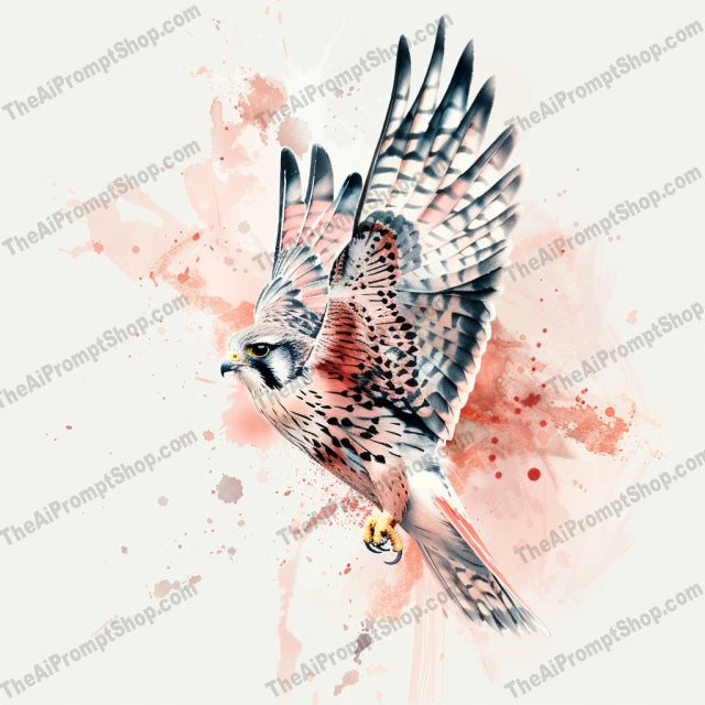 Elegant Birds in Flight AI MidJourney Image Prompt, 8184aesthetic, artistic, beautiful, bird watercolor painting, colorful, contemporary decor, creative, detailed, dynamic, elegant, flight, modern, nature art, splashesmidjourney, vibrant, wildlife