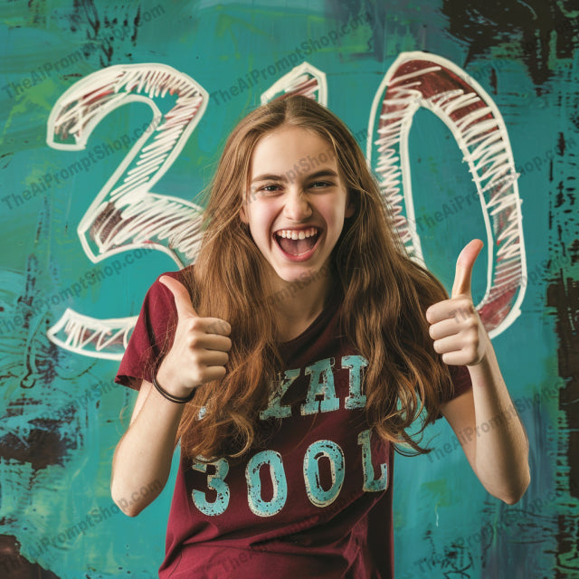 Colorful Thumbs Up Portrait AI MidJourney Image Prompt, 9279 Portraits & People, midjourney, colorful, thumbs up, portrait, vibrant, energetic, playful, enthusiastic, bold colors, dynamic text, lively atmosphere, fun, joyful, expressive, graphic design, contemporary art, positive energy, modern style, eye-catching, cheerful, bright background, Midjourney, Ai, Ai Image Prompt, Image Prompt, Prompt