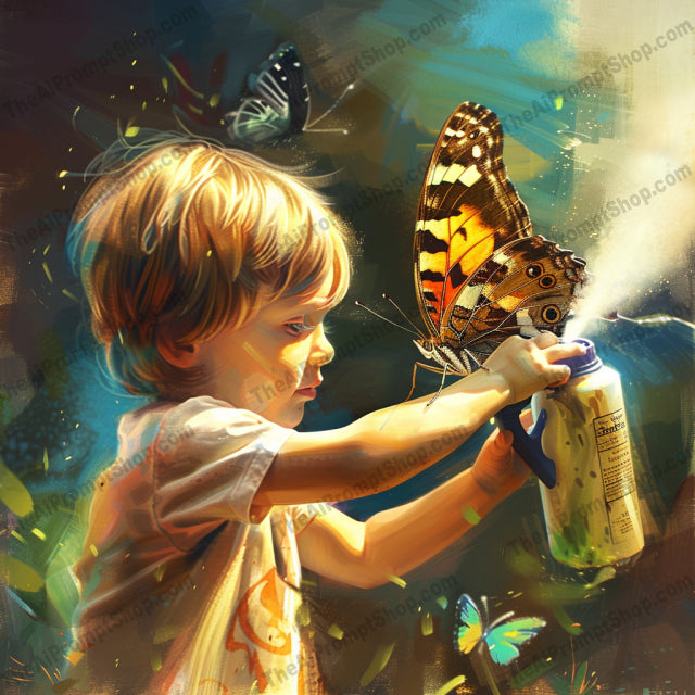 AI MidJourney Image Prompt, Sunlit Botanical Escapades, 4955Butterfly enchantment, chat gpt, chat gpt prompts, chatgpt, chatgpt prompts, Childlike wonder, Flora and fauna interplay, Golden sunlight play, Joyful nurturing, Luminous nature scenes, midjourney, Radiant blooms, Sprouting imagination, Storybook Illustrations, Sunflower sprites, Whimsical gardening