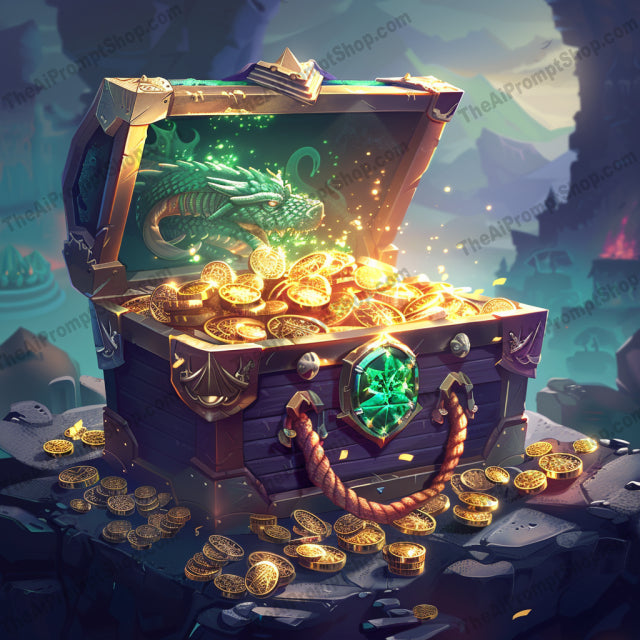 Mystical Fantasy Scene AI MidJourney Image Prompt, 9379 Game Assets, midjourney, fantasy, mystical, cauldron, glowing mushrooms, floating skull, treasure chest, magic, whimsical, adventure, fairytale, enchanted, mysterious, otherworldly, mythical, glow, treasure, potions, dark forest, imaginative, epic, Midjourney, Ai, Ai Image Prompt, Image Prompt, Prompt