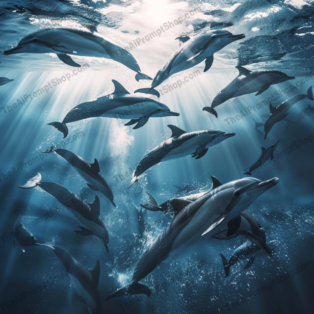 Underwater Life AI MidJourney Image Prompt, 9038 Animals, midjourney, underwater, marine life, ocean, sea, wildlife, dolphins, sea turtle, shark, jellyfish, aquatic, nature, marine animals, underwater scene, ocean creatures, deep sea, marine ecosystem, water, aquatic life, sea life, oceanic, beautiful ocean, ocean depth, Midjourney, Ai, Ai Image Prompt, Image Prompt, Prompt