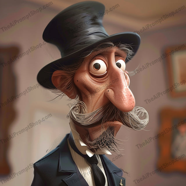 AI MidJourney Image Prompt, Stylized Sentiments in 3D, 51603D caricature, Animated portraiture, Animation, Artistic 3D expression, cartoon, Character rendering, Charming character design, Cinematic lighting, Detailed textures, Digital sculpting, Emotive storytelling, Expressive 3D models, midjourney, Narrative illustration, Stylized animation