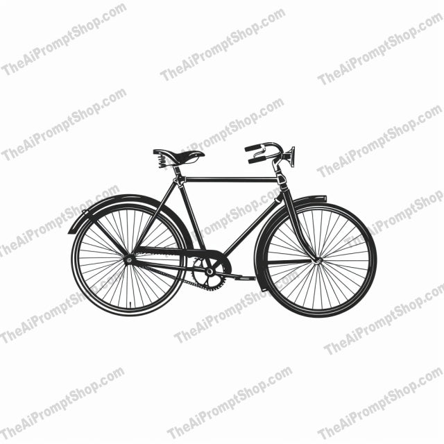 Retro Tech Silhouettes AI MidJourney Image Prompt, 9335 Isometrics & Icons, midjourney, retro, vintage, technology, camera, typewriter, radio, bicycle, silhouette, black and white, minimalist, classic, history, nostalgia, timeless, iconic, old-fashioned, stylish, design, antique, collectible, Midjourney, Ai, Ai Image Prompt, Image Prompt, Prompt