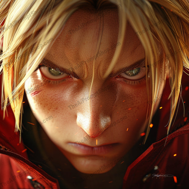 Stylized Anime-Inspired Portrait AI MidJourney Image Prompt, 81872D Art, Anime Digital Art, Anime Hair, Character Design, Colorful, Creative Artwork, Dynamic Lighting, Fan Art, Fantasy, Fictional, Graphic Art, Illustration, Manga, Portrait, Stylized, Vibrant, Visual Art, Visual Storytellingmidjourney