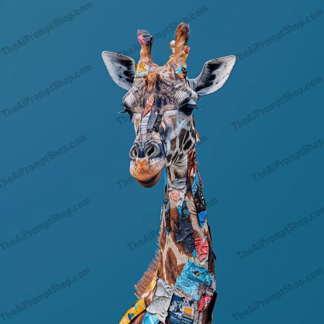 Colorful Mixed Media Animal Art AI MidJourney Image Prompt, 9679 Animals, midjourney, mixed media, digital art, animal sculptures, butterfly, giraffe, fish, car, colorful, vibrant, textured materials, creative art, artistic expression, modern art, contemporary art, decorative art, unique, abstract animals, art collage, visual art, 3D art, Midjourney, Ai, Ai Image Prompt, Image Prompt, Prompt