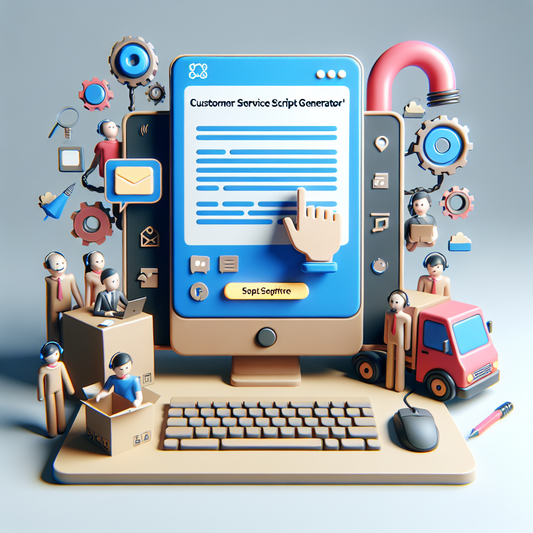 Customer Service Script Generator