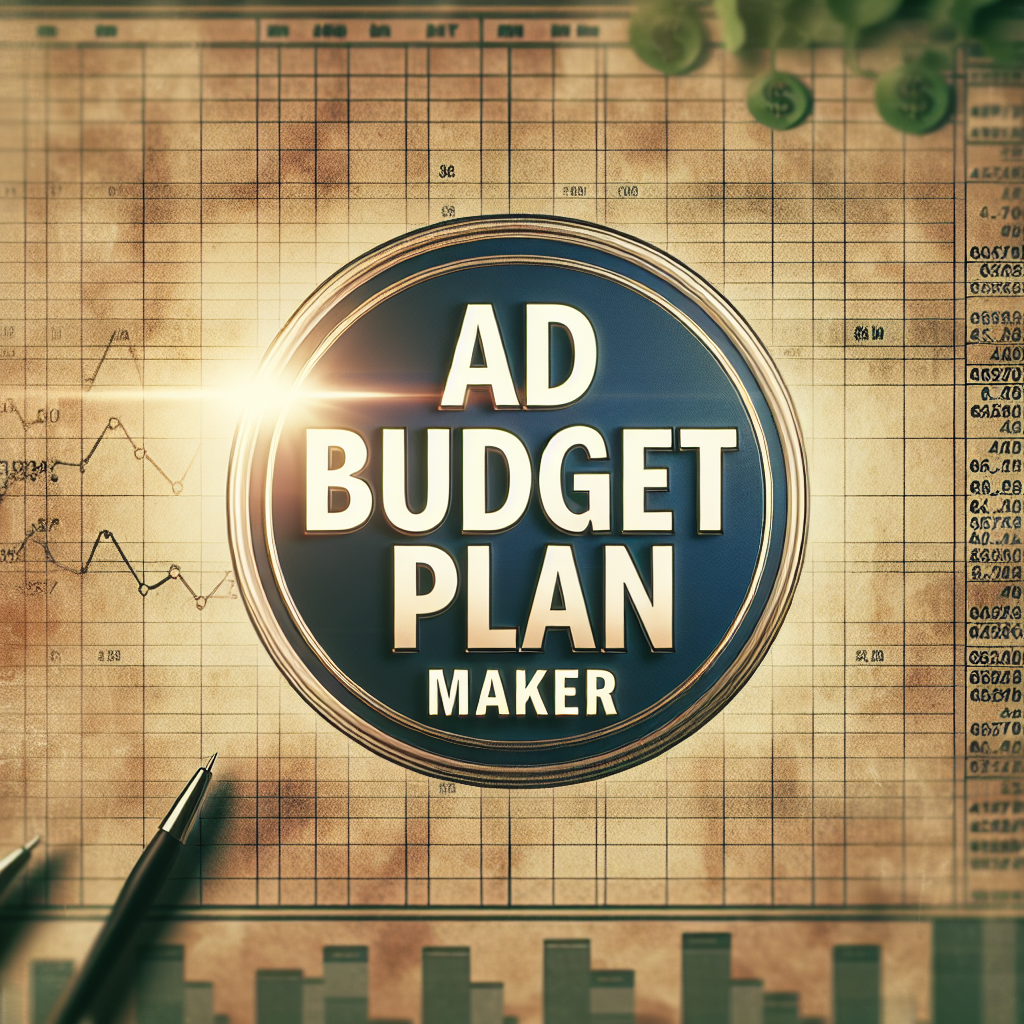 Ad Budget Plan Maker